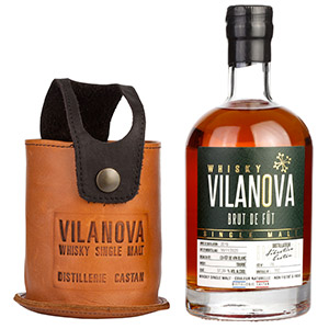 Whisky VILANOVA, Edition BRUT DE FUT Tourbé