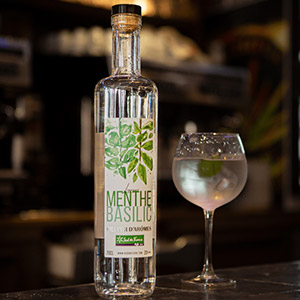 Liqueur BIO Menthe, Basilic